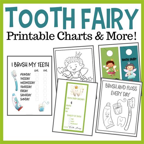 Tooth Fairy Printables