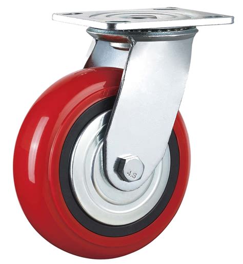 By neorub · updated about 7 years ago. Heavy Duty Caster Wheel Swivel 6 Inches PU Plastic Hand ...