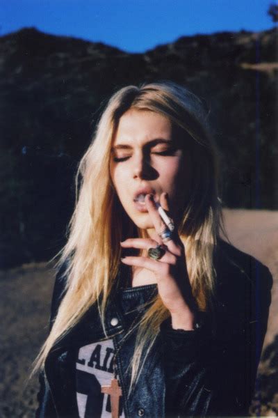 Sexy Smoking Blonde Telegraph