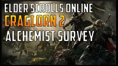 Elder Scrolls Online Alchemist Survey Craglorn 2 YouTube