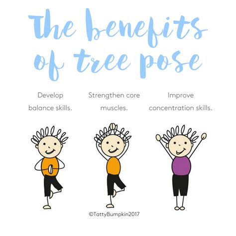 Tree Pose Benefits Children Inspired By Yoga