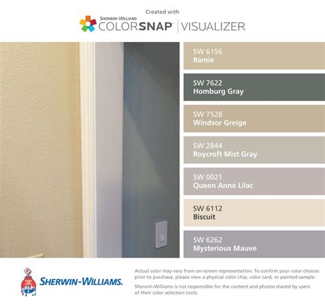 Get design inspiration for painting projects. I found these colors with ColorSnap® Visualizer for iPhone ...