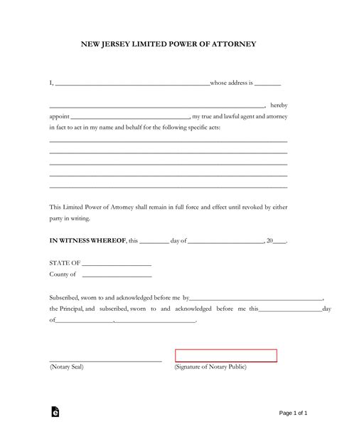 Free West Virginia Limited Special Power Of Attorney Form Pdf Template Google Docs Word Net