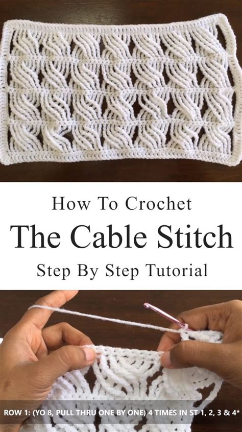 How To Crochet The Cable Stitch