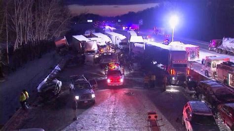 Update At Least 3 People Confirmed Dead In Massive Crash On I 94 Near