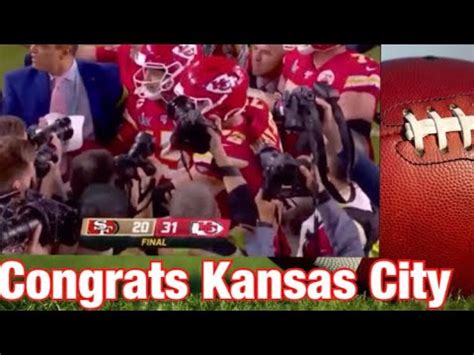 Congratulations Kansas City Chiefs YouTube