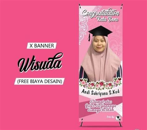 Detail Stand Banner Wisuda Koleksi Nomer 18