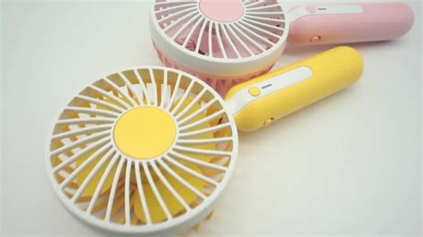 Portable Handheld 4 Blades 5v Dc Air Cooling Rechargeable Mini Usb Fan