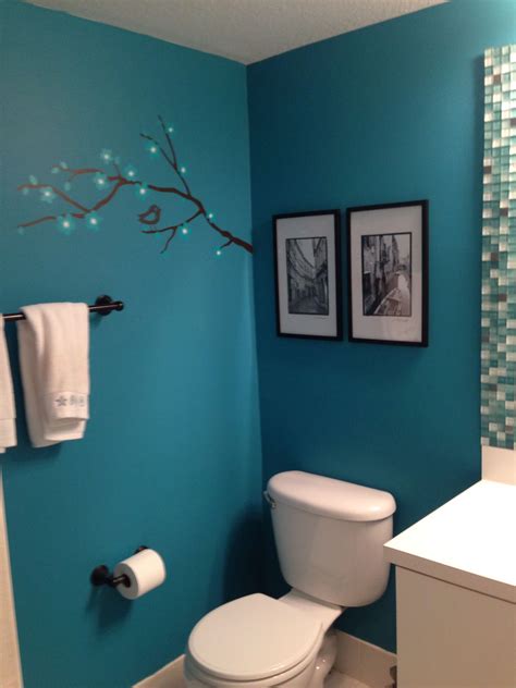 Teal Bathroom Decoración De Unas Colores Para Baños Pequeños Color