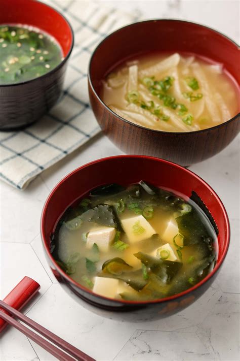 Authentic Vegan Miso Soup Healthy Easy Okonomi Kitchen