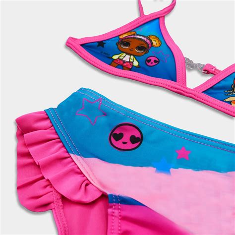 Bikini Lol Surprise Para Niña En Fucsia Saiti Kids