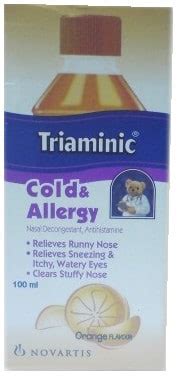 Bu ilaçlar kan basıncınızı düşürmek için birlikte çalışır. تريامينك - Triaminic Cold & Allergy | شراب للبرد والحساسية ...