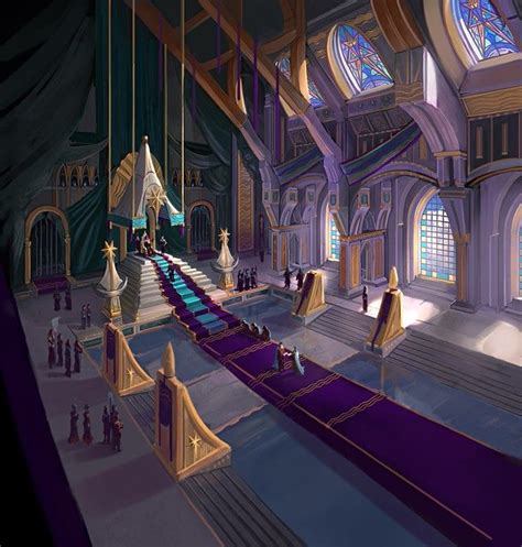Throne Room Concept Art World Fantasy City Fantasy Landscape