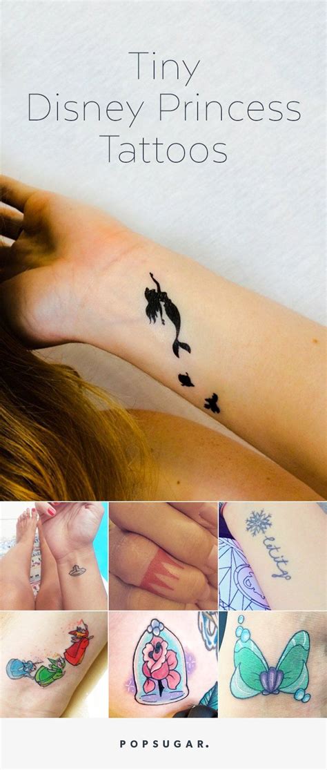 80 Tiny Disney Princess Tattoos For Fans Of Fairy Tales And Happily
