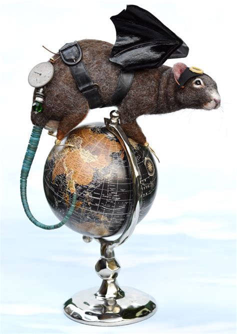 Rats Rule Steampunk River Rat By Stevi Ts Alpaca Encounters At The