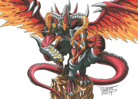 Scarlight Red Dragon Archfiend Fanart Garou Ryugioh