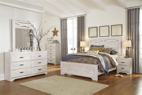 Shop ashley furniture homestore online for great prices, stylish furnishings and home decor. Ashley Briartown B218 Queen Size Panel Bedroom Set 3pcs in ...