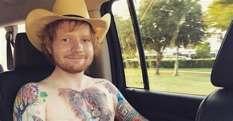 Here's the latest updated version of the ed sheeran's new tattoo's map. Ed Sheeran Has a Lot of Tattoos