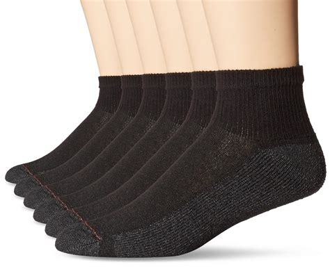 Buy Hanes Men S ComfortBlend Ankle Socks Black Pack Of At Amazon In