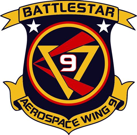 Bsg Battlestar Aerospace Wing 9 Insignia By Viperaviator On Deviantart