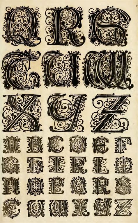 Ornate Lettering