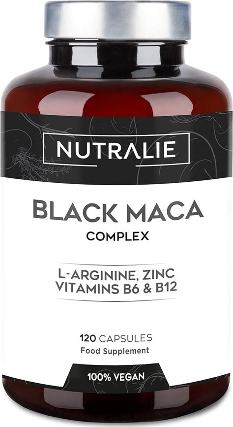 Maca Root Capsules 24000mg Black Maca For Women And Men Maca Root L Arginine Zinc Vitamins