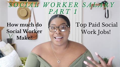 Social Worker Salary Part 1 Macro Level Jobs Youtube