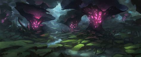 Artstation Swamp Concept Enviro Grosnez New Fantasy Fantasy