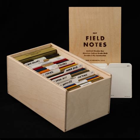Field Notes Archival Wooden Box Acquire