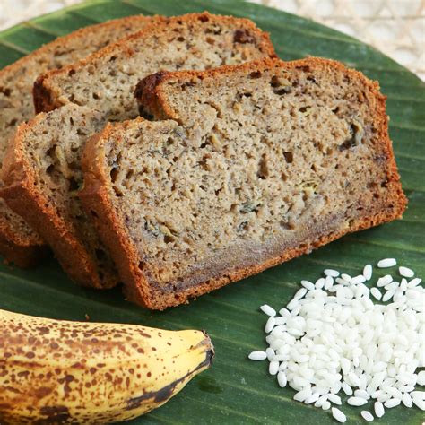 No buttermilk on hand for this banana bread recipe? Thirsty For Tea Mochi Banana Bread