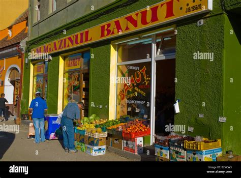 Grocery Store In Brasov Romania Europe Stock Photo Alamy