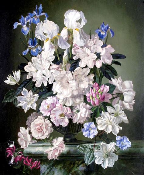 Gerald A Cooper 1899 1975 — 992x1200 Floral Art Paintings
