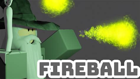 How To Create A Fireball In Roblox Studio Youtube