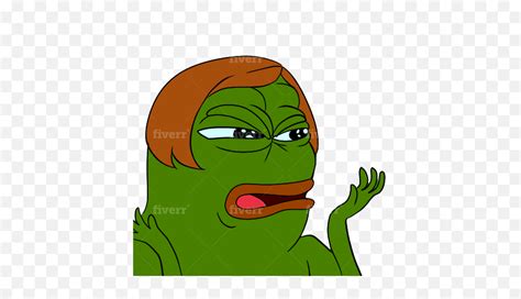 Draw Custom Meme React Emojis For Twitch Pepe The Frog Emoji Face