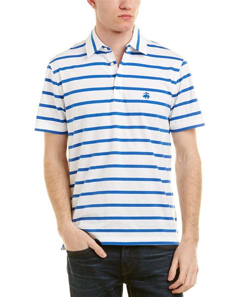 Download Brooks Brothers 1818 Polo In Blue | ModeSens | Brooks ...
