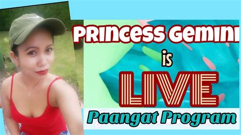 First Try Paangat Programlive With Princess Gemini Youtube