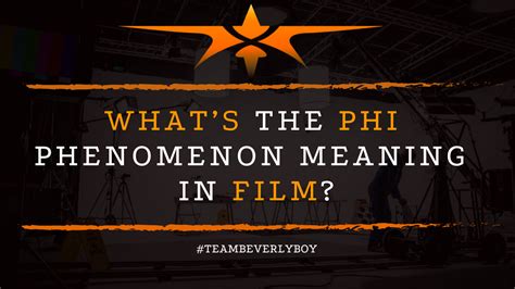 Whats The Phi Phenomenon Meaning In Film Beverly Boy