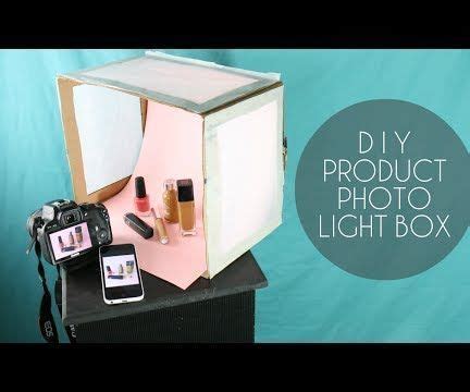I wanted to buy a light box but they're so expensive, so i made my own! DIY Product Photography Light Box | Photo light box, Light photography