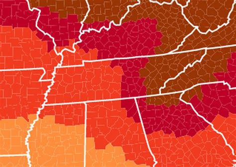 This Map Will Show You When To See Fall Colors In Tennessee