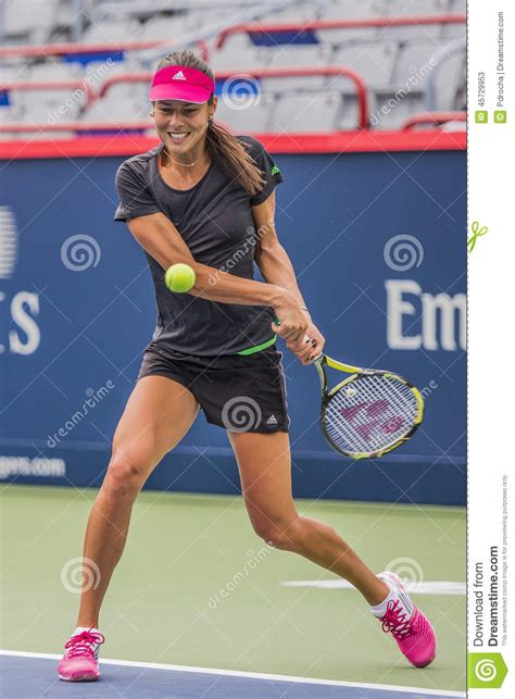 Ana Ivanovic Professional Tennis Player Editorial Stock