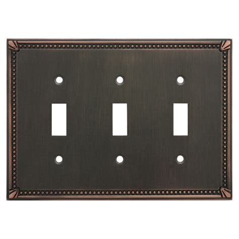 Diy decorative wall plate is the perfect choice if you are looking for interesting ways to customise your wall. Oil Rubbed Bronze Triple Toggle Decorative Wall ...