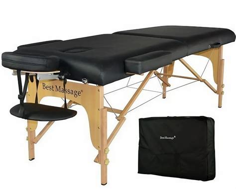 Wood Black Portable Massage Bed For Professional At Rs 12500 In Bengaluru