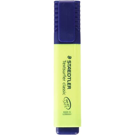 Shop Staedtler Textsurfer Classic Highlighter Pen Yellow Staedtler