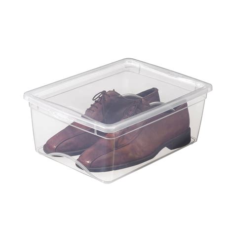 Clear Shoe Storage Box Mens