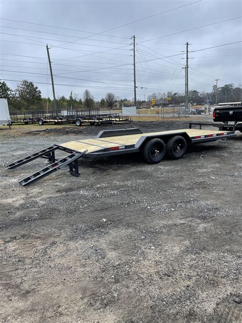 7×20 Equipment Trailer No Credit Check! | Strickland Structures