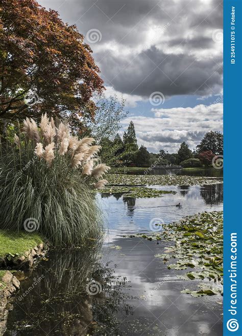 Jardines De Sheffield Park Y Lago En Ingland Imagen De Archivo Imagen