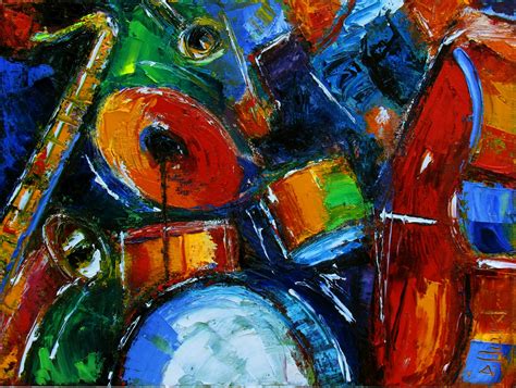 Debra Hurd Original Paintings And Jazz Art Abstract Jazz Painting Art