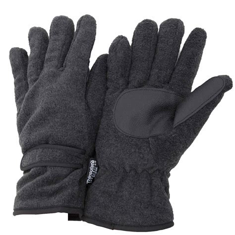 Floso Mens Thinsulate Thermal Fleece Gloves With Palm Grip 3m 40g Ebay