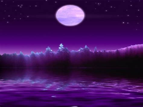 Purple Moonlight Wallpapers Top Free Purple Moonlight Backgrounds