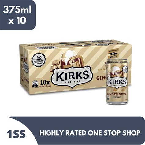 Kirks Olde Stoney Ginger Beer Soft Drink Original Ml X Lazada Ph